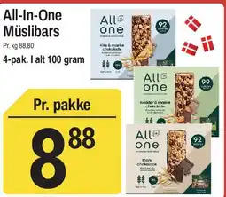 ABC Lavpris All-In-One Müslibars tilbud