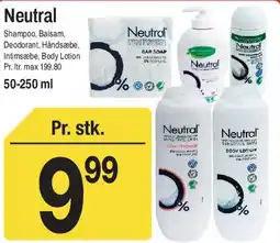 ABC Lavpris Neutral (shampoo / balsam / deo / håndsæbe) tilbud