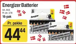 ABC Lavpris Energizer Batterier tilbud