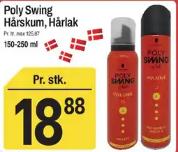 ABC Lavpris Poly Swing Hårskum, Hårlak tilbud