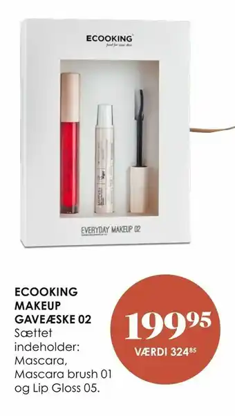 Matas Ecooking makeup gaveæske 02 tilbud