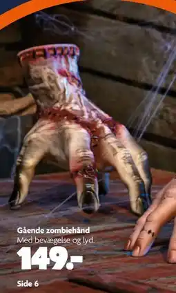 Fætter BR Gående zombiehånd tilbud