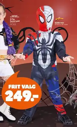 Fætter BR Spider-man tilbud