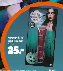 Fætter BR Kunstigt blod med glimmer tilbud