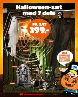 Fætter BR Halloween-sæt med 7 dele tilbud