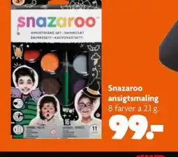 Fætter BR Snazaroo ansigtsmaling tilbud