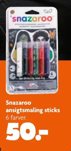Fætter BR Snazaroo ansigtsmaling sticks tilbud
