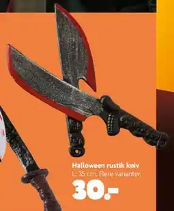 Fætter BR Halloween rustik kniv tilbud