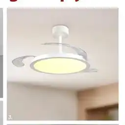 Daells Bolighus TRIO LIGHTNING LOFTLAMPE VENTILATION MED 6 HASTIGHEDER tilbud