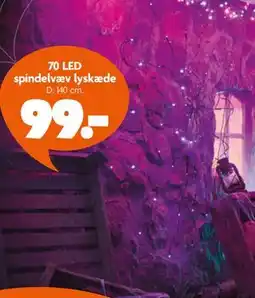 Fætter BR 70 LED spindelvæv lyskæde tilbud