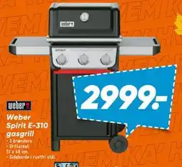 Bilka Weber Spirit E-310 gasgrill tilbud