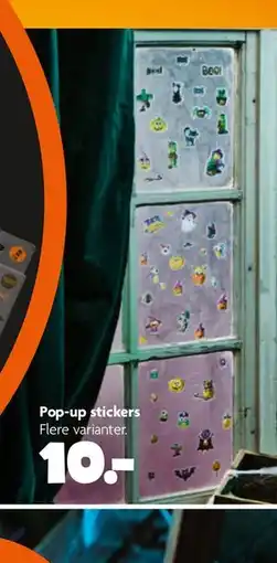 Fætter BR Pop-up stickers tilbud