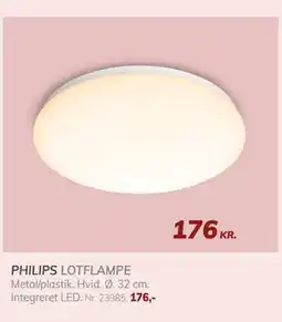 Daells Bolighus PHILIPS LOTFLAMPE tilbud