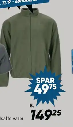 Bilka JJ Rebel fleece jakke tilbud