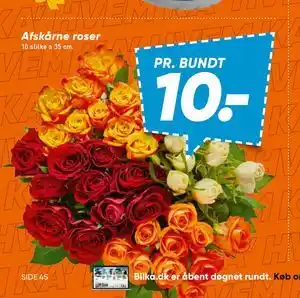 Bilka Afskårne roser tilbud
