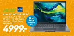 Bilka Acer 14” WUXGA IPS PC tilbud