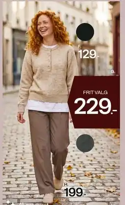 Bilka Strik eller bukser tilbud