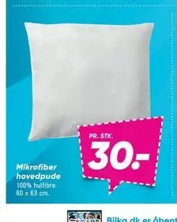 Bilka Mikrofiber hovedpude tilbud