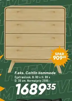 Bilka Caitlin kommode tilbud