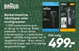 Bilka Barbermaskine, hårklipper eller multigroomer tilbud