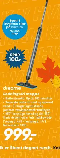 Bilka Ledningsfri moppe tilbud