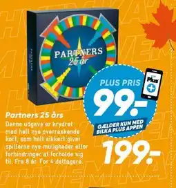 Bilka Partners 25 års tilbud