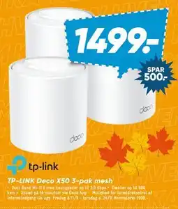 Bilka TP-LINK Deco X50 3-pak mesh tilbud