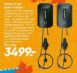 Bilka WP04 11 kW lader til biler tilbud