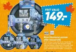 Bilka Blue Diamond pande eller kasserolle tilbud