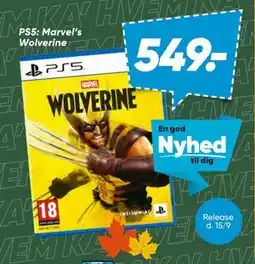 Bilka PS5: Marvel’s Wolverine tilbud