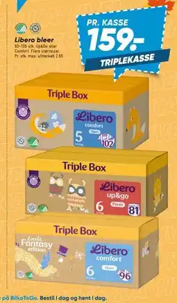 Bilka Libero bleer tilbud
