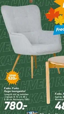 Bilka Hugo loungestol tilbud