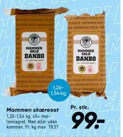 Bilka Mammen skæreost tilbud