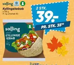 Bilka salling Kyllingekebab tilbud