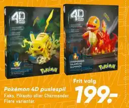 Bilka Pokémon 4D puslespil tilbud
