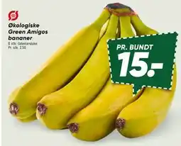 Bilka Økologiske Green Amigos bananer tilbud