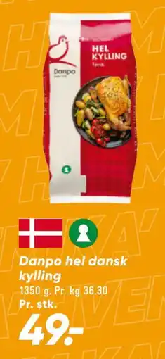 Bilka Danpo hel dansk kylling tilbud