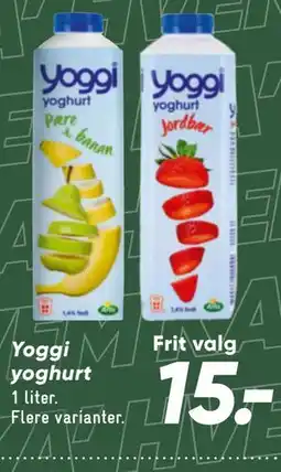 Bilka Yoggi yoghurt tilbud