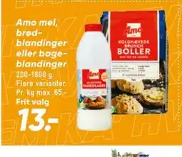 Bilka Amo mel, brødblandinger eller bageblandinger tilbud