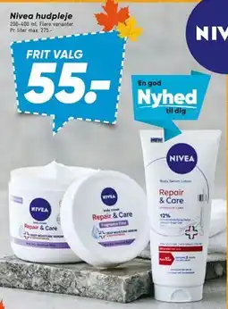 Bilka Nivea hudpleje tilbud
