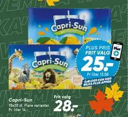 Bilka Capri-Sun tilbud