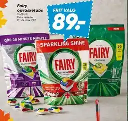 Bilka Fairy opvasketabs tilbud