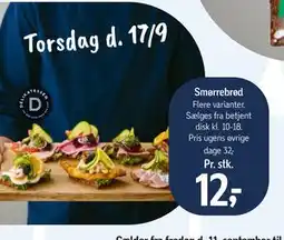 Føtex Smørrebrød tilbud
