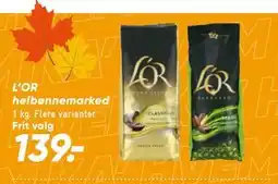 Bilka L’OR helbønner tilbud