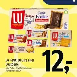 Føtex Lu Petit, Beurre eller Bastogne tilbud