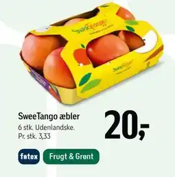 Føtex SweeTango æbler tilbud