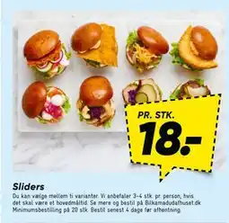 Bilka Sliders tilbud