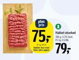 Føtex Hakket oksekød tilbud