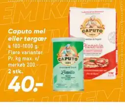 Bilka Caputo mel eller tørgær tilbud