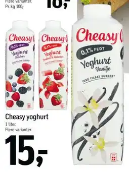 Føtex Cheasy yoghurt tilbud